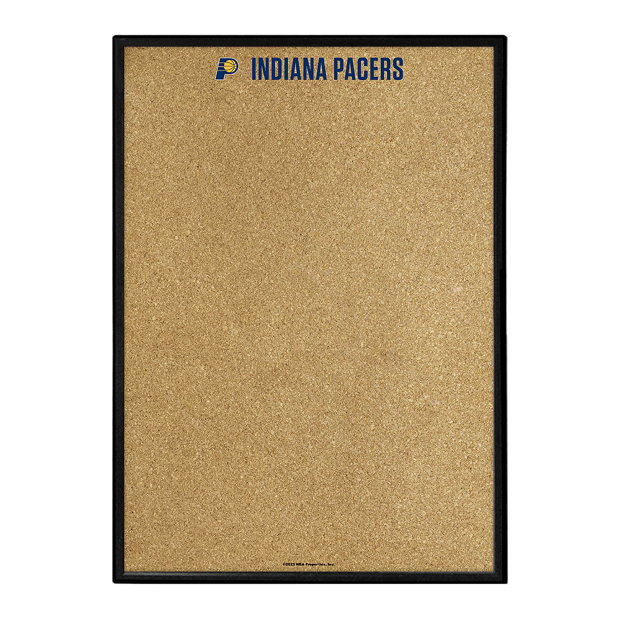 Indiana Pacers: Framed Corkboard