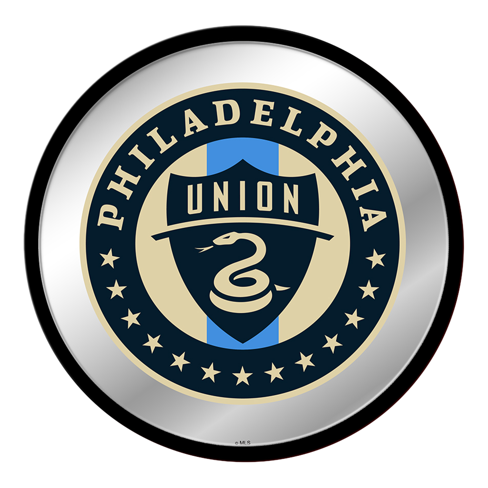 Philadelphia Union: Modern Disc Mirrored Wall Sign