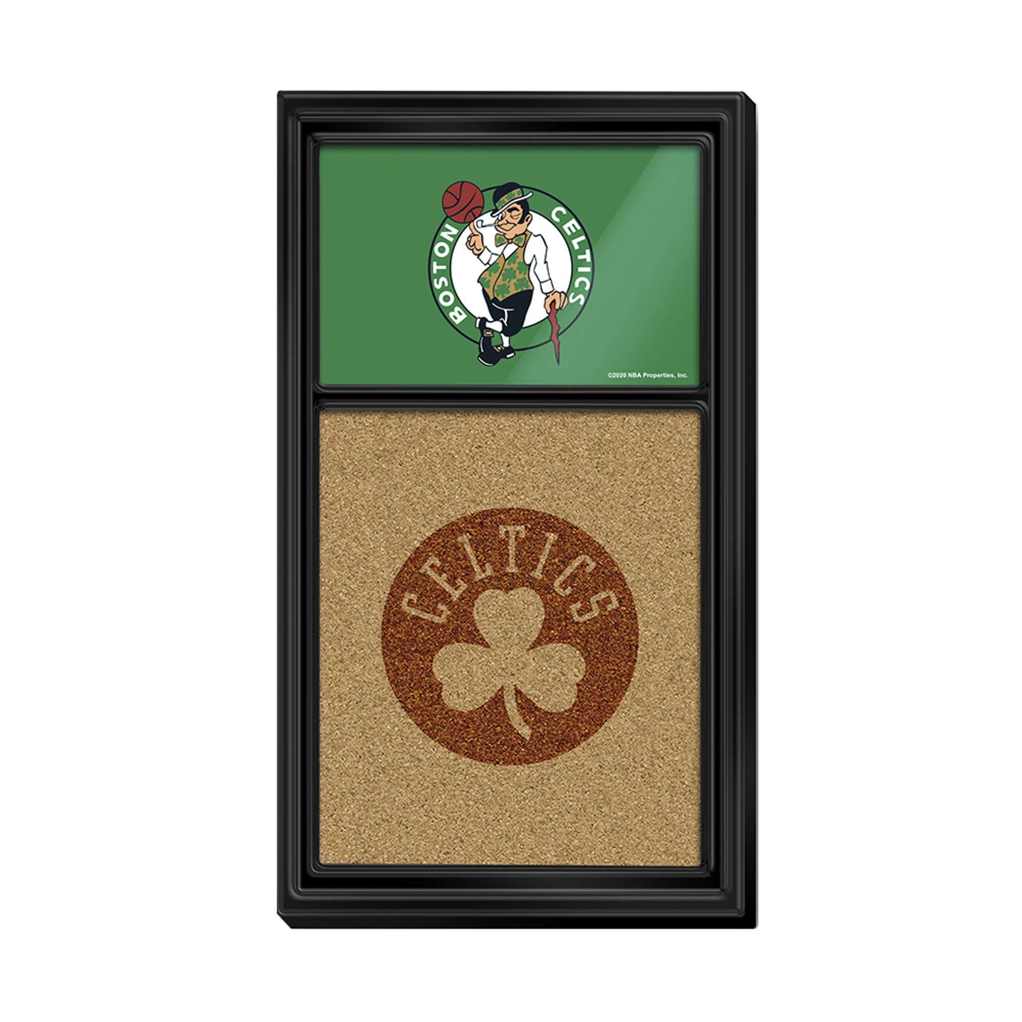 Boston Celtics: Dual Logo - Cork Note Board