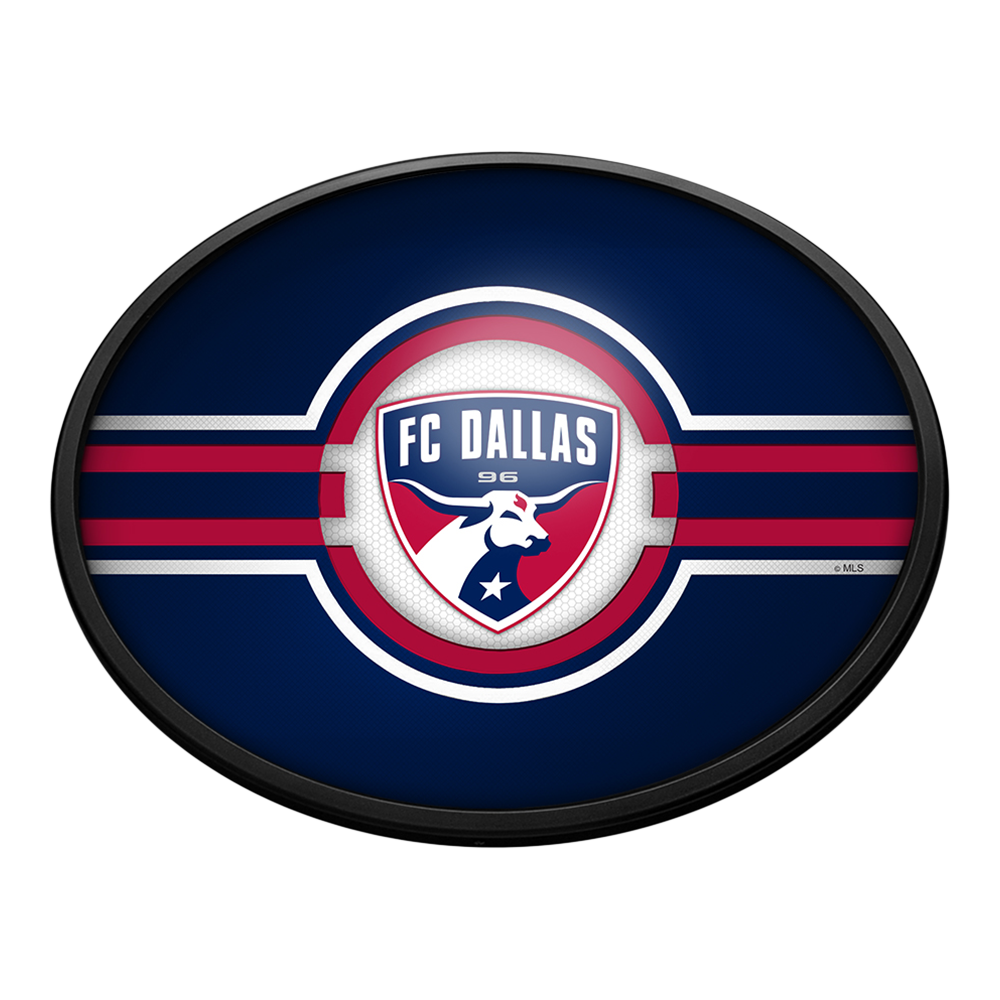FC Dallas: Oval Slimline Lighted Wall Sign  