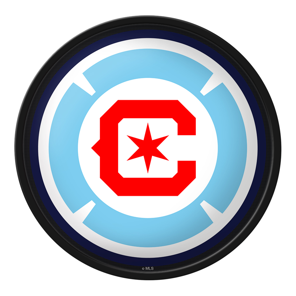 Chicago Fire: Modern Disc Wall Sign