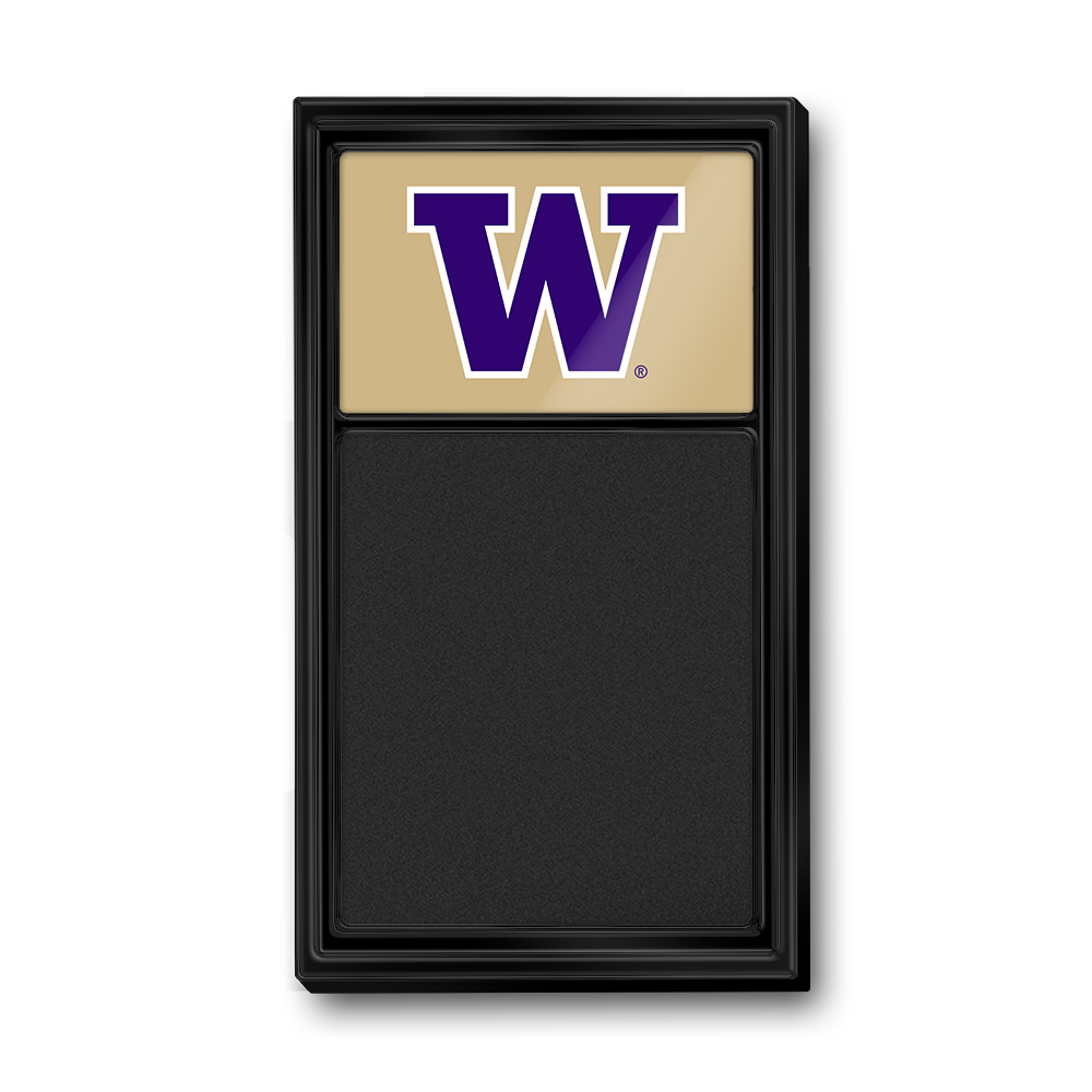 Washington Huskies Chalk Note Board