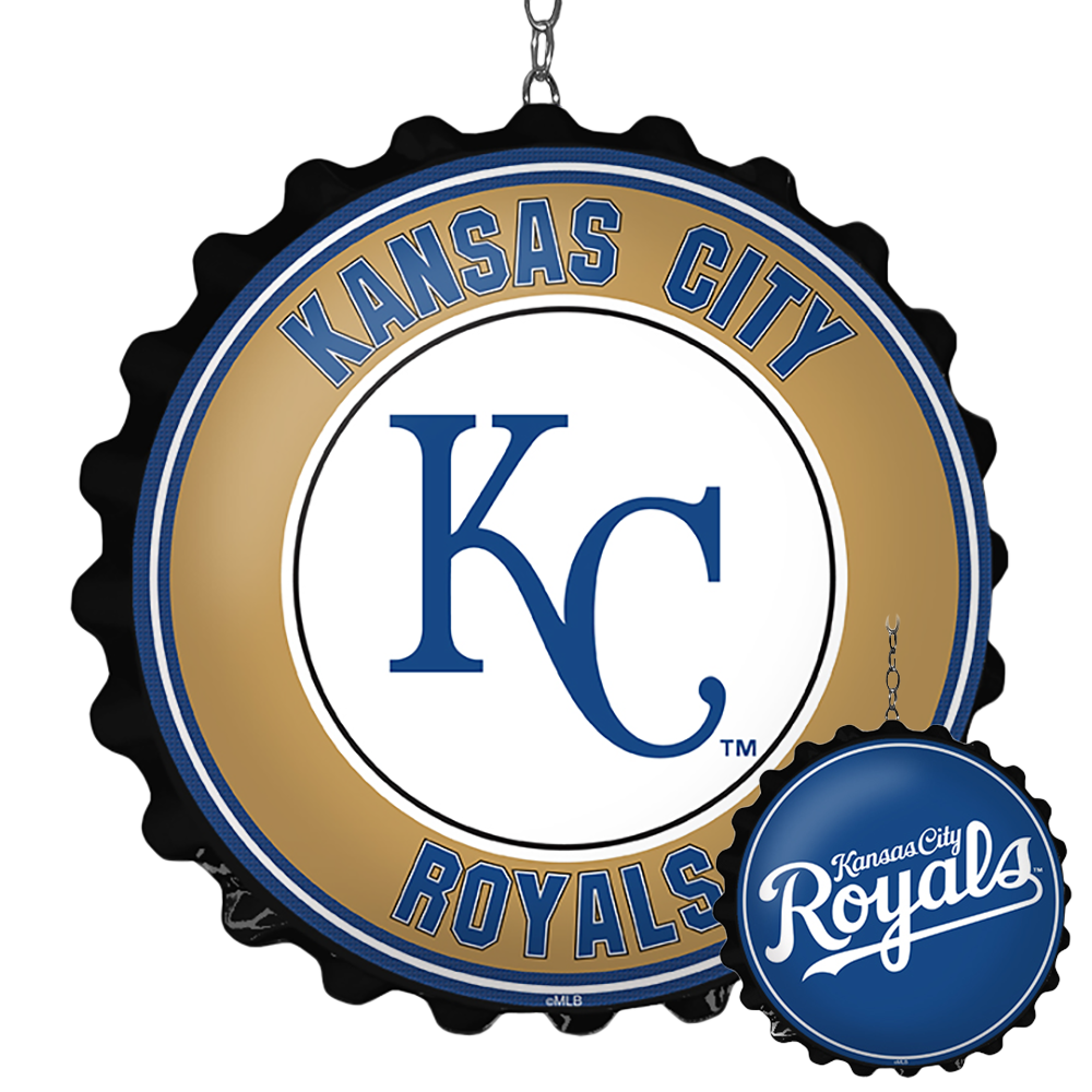 Kansas City Royals Double-Sided Bottle Cap Dangler  