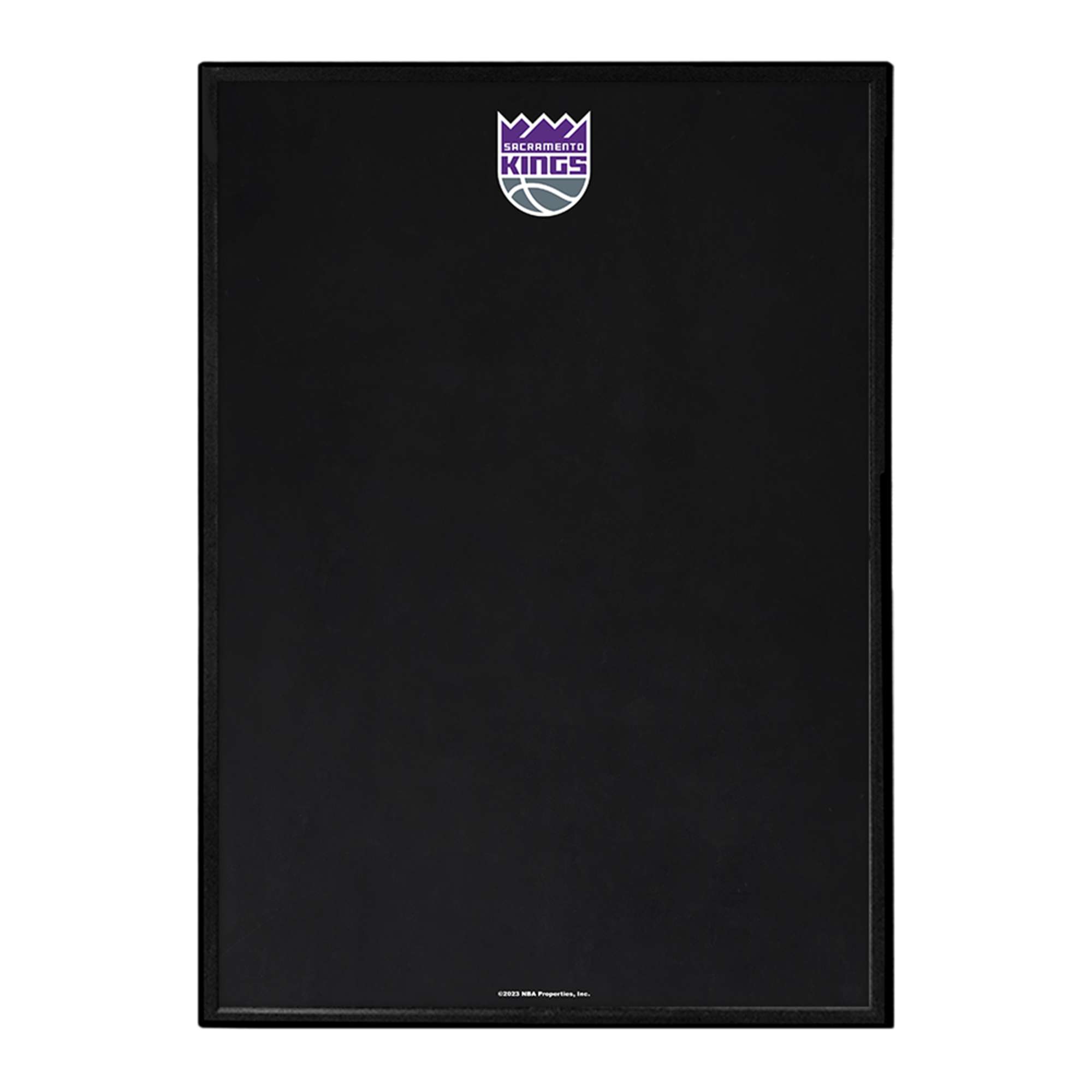 Sacramento Kings: Framed Chalkboard