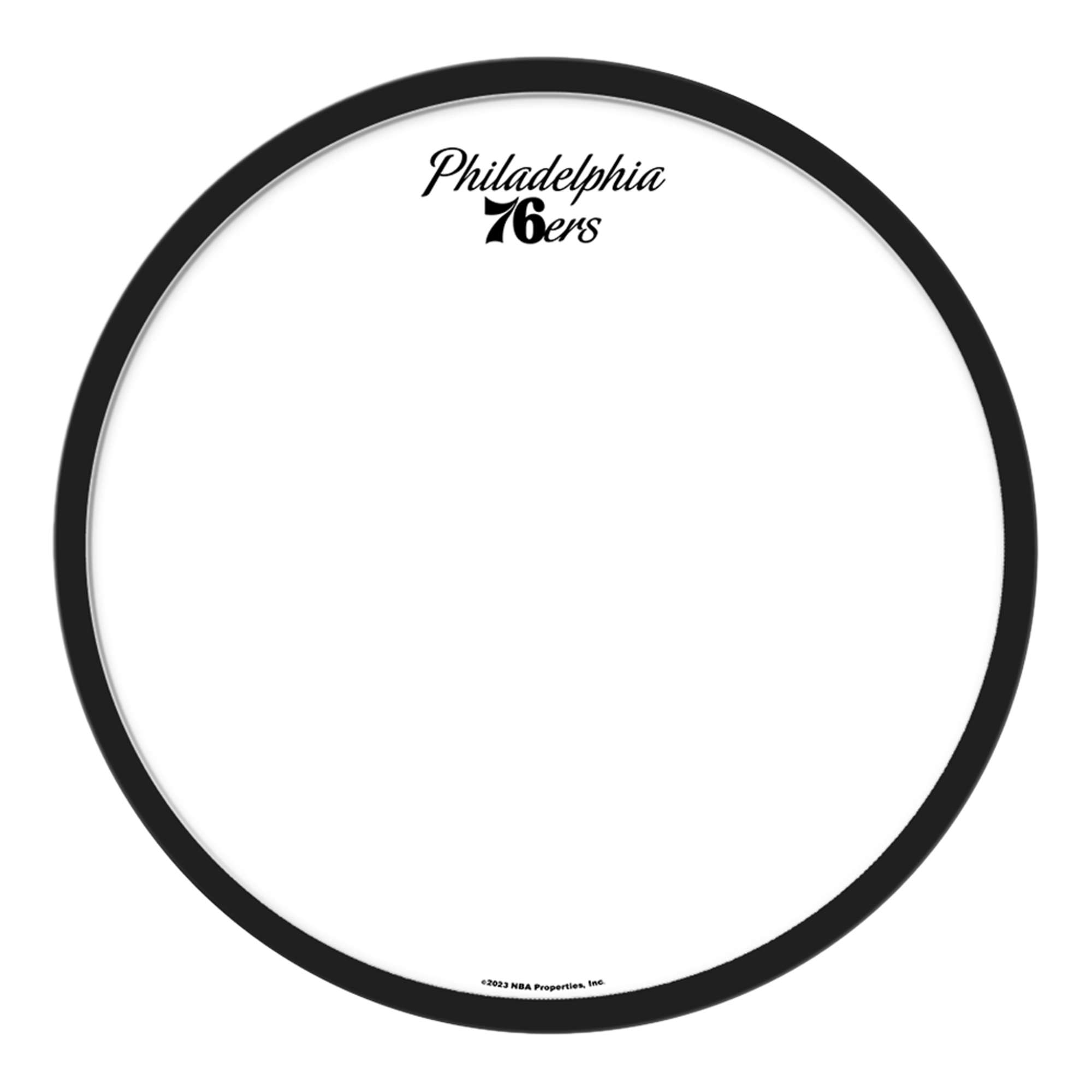 Philadelphia 76ers: Modern Disc Dry Erase Wall Sign