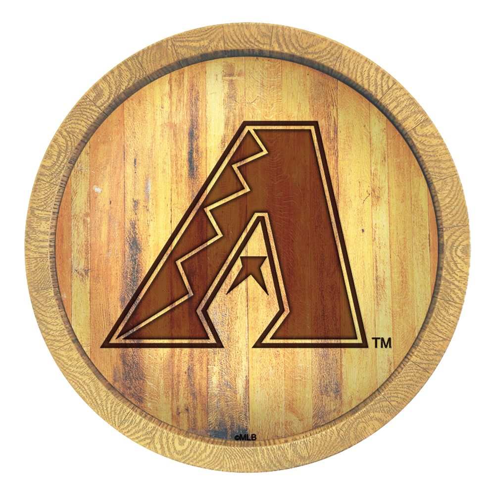 Arizona Diamondbacks Branded "Faux" Barrel Top Sign  