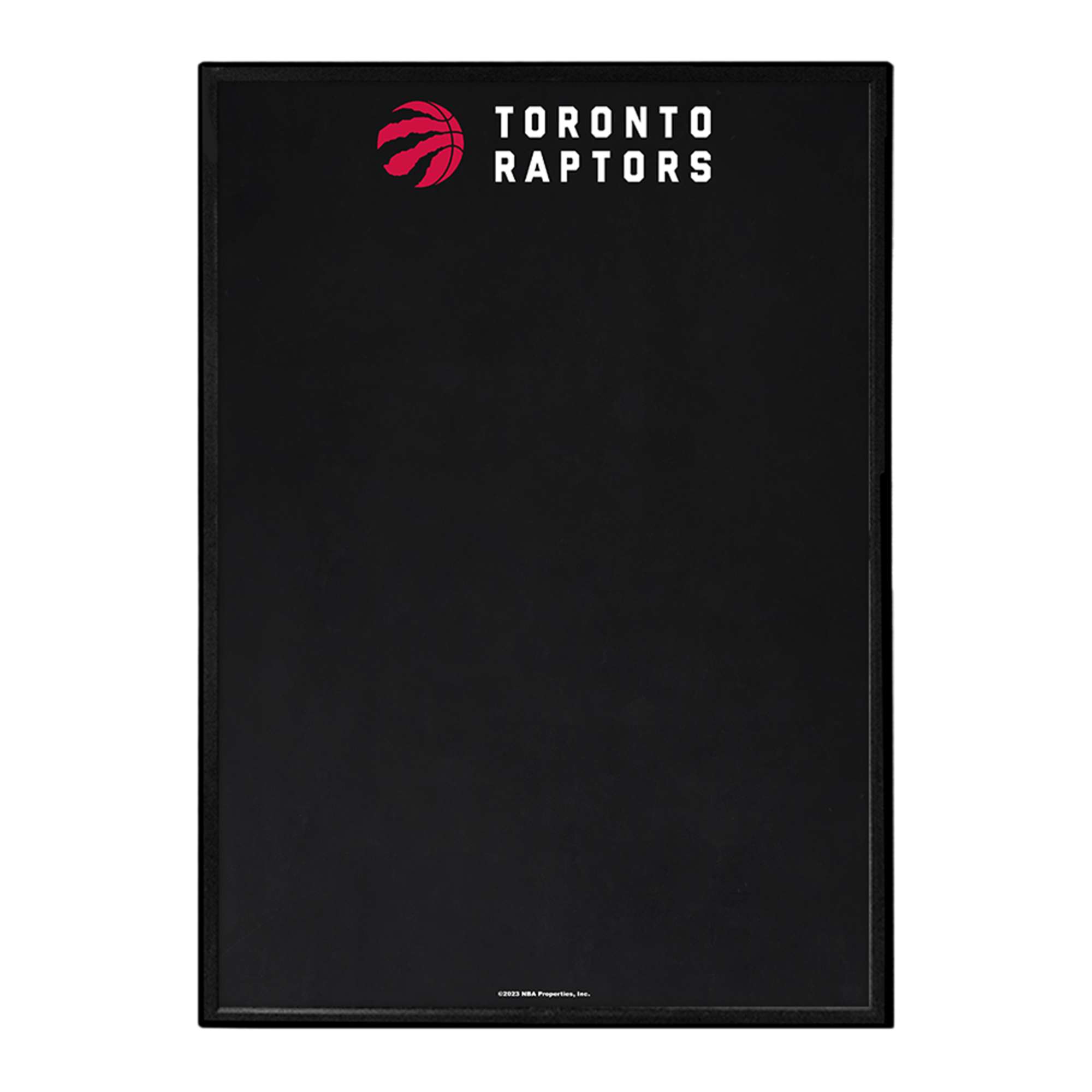 Toronto Raptors: Framed Chalkboard