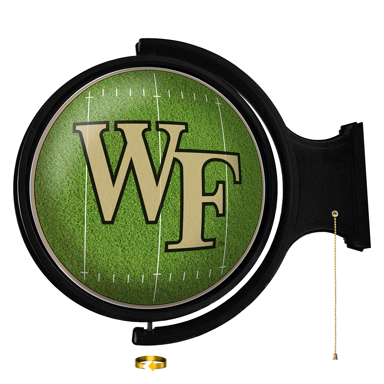 Wake Forest Demon Deacons On the 50 - Rotating Lighted Wall Sign  
