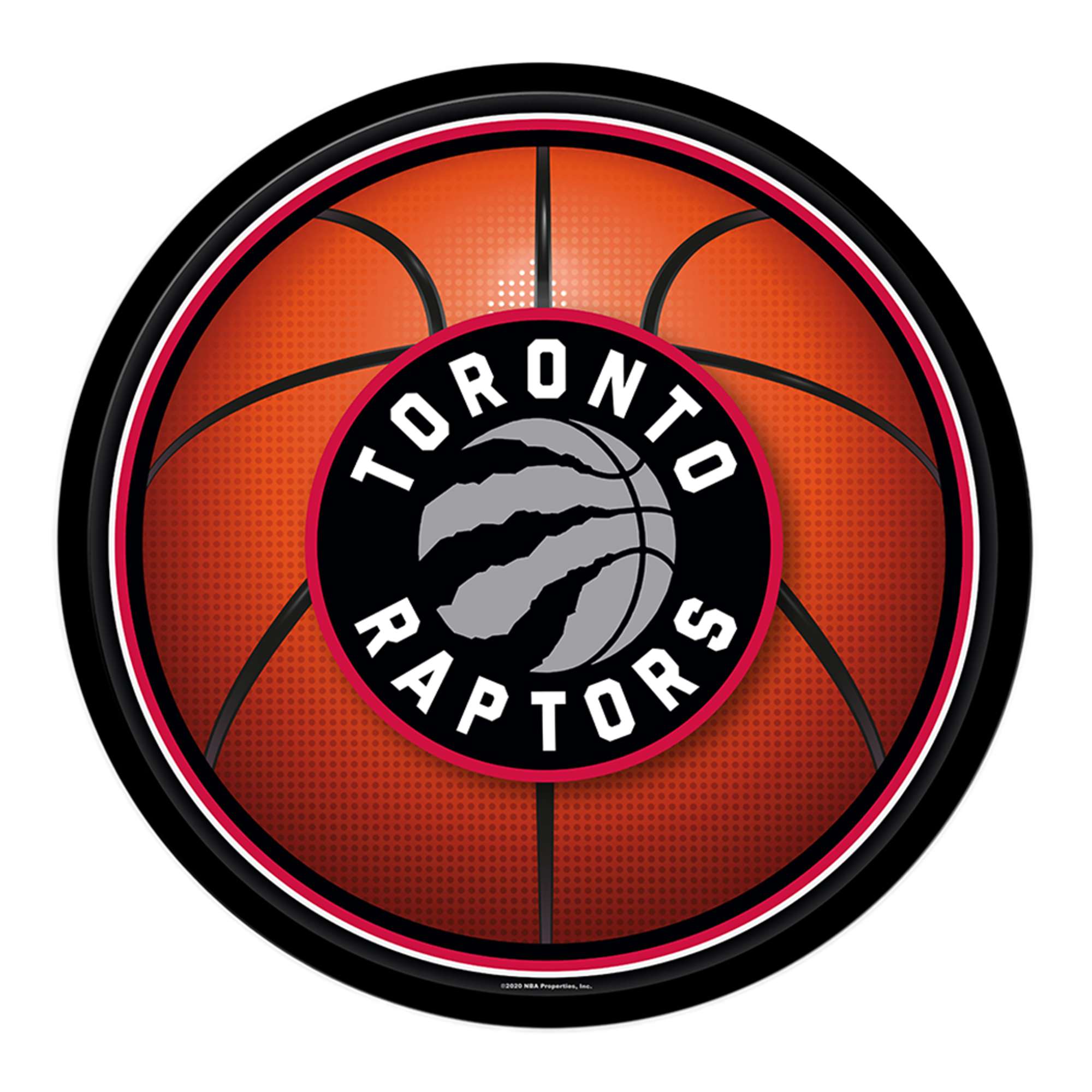 Toronto Raptors: Basketball - Modern Disc Wall Sign