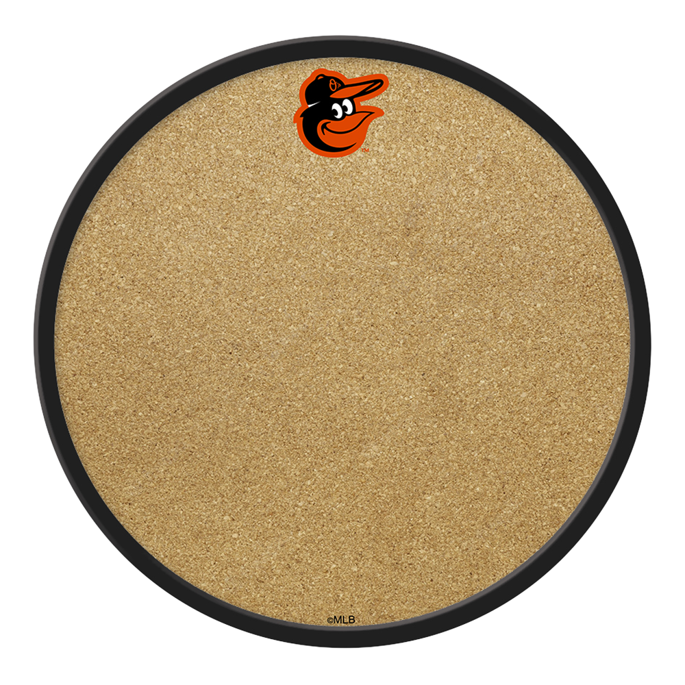 Baltimore Orioles Modern Disc Cork Board  