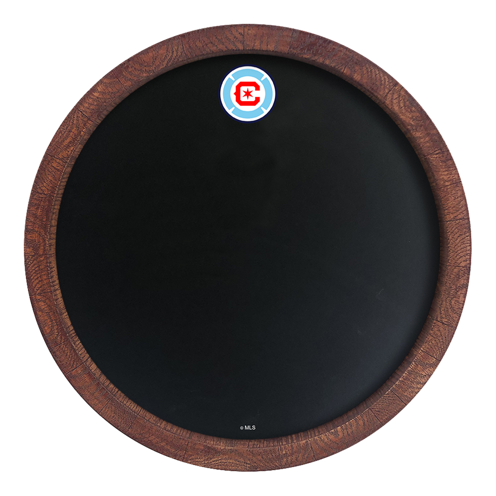 Chicago Fire: Chalkboard "Faux" Barrel Top Sign  