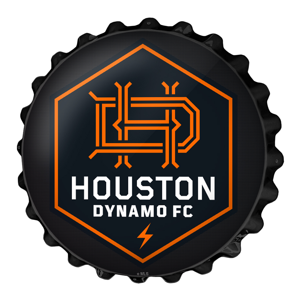 Houston Dynamo: Bottle Cap Wall Sign