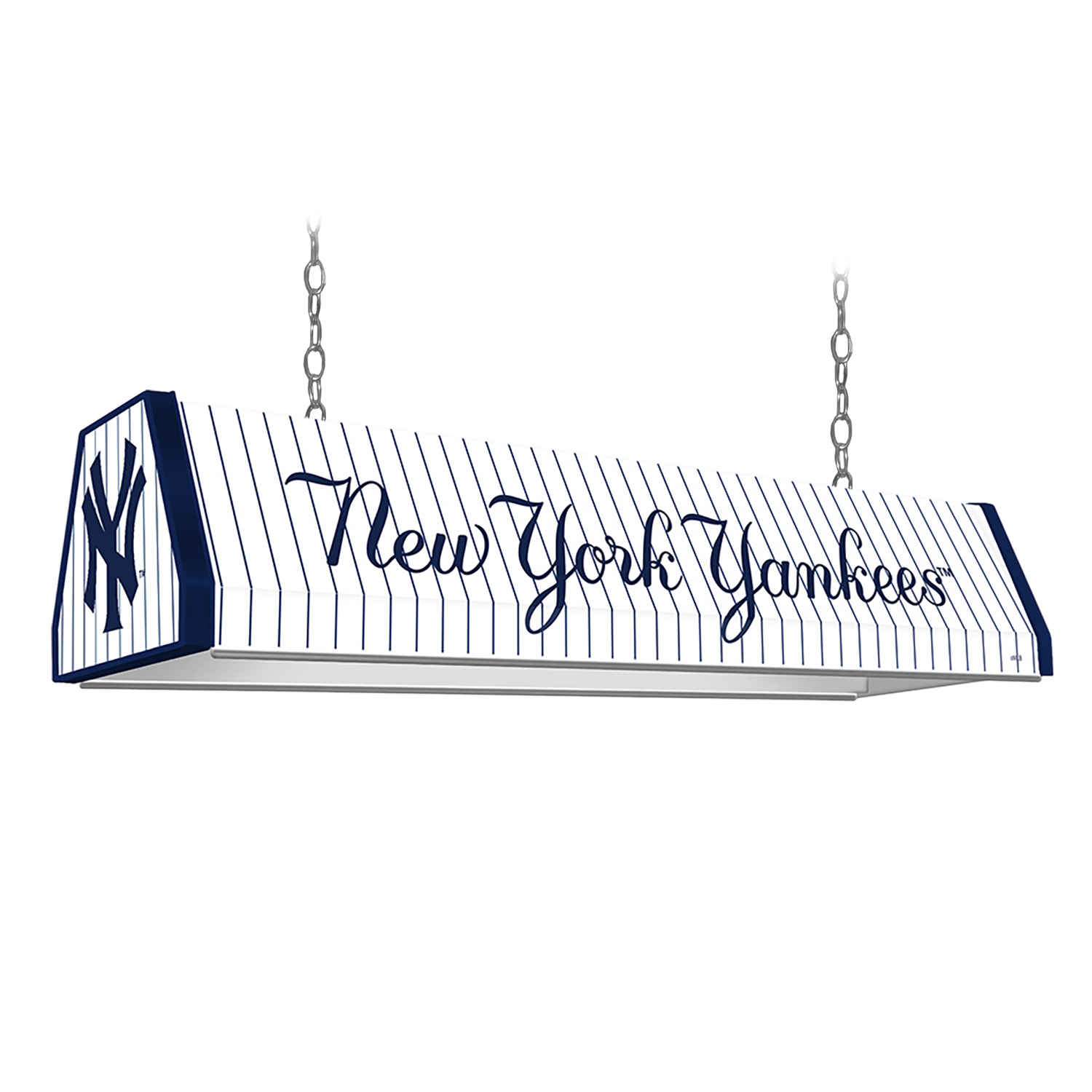 New York Yankees Pin Striped - Standard Pool Table Light  