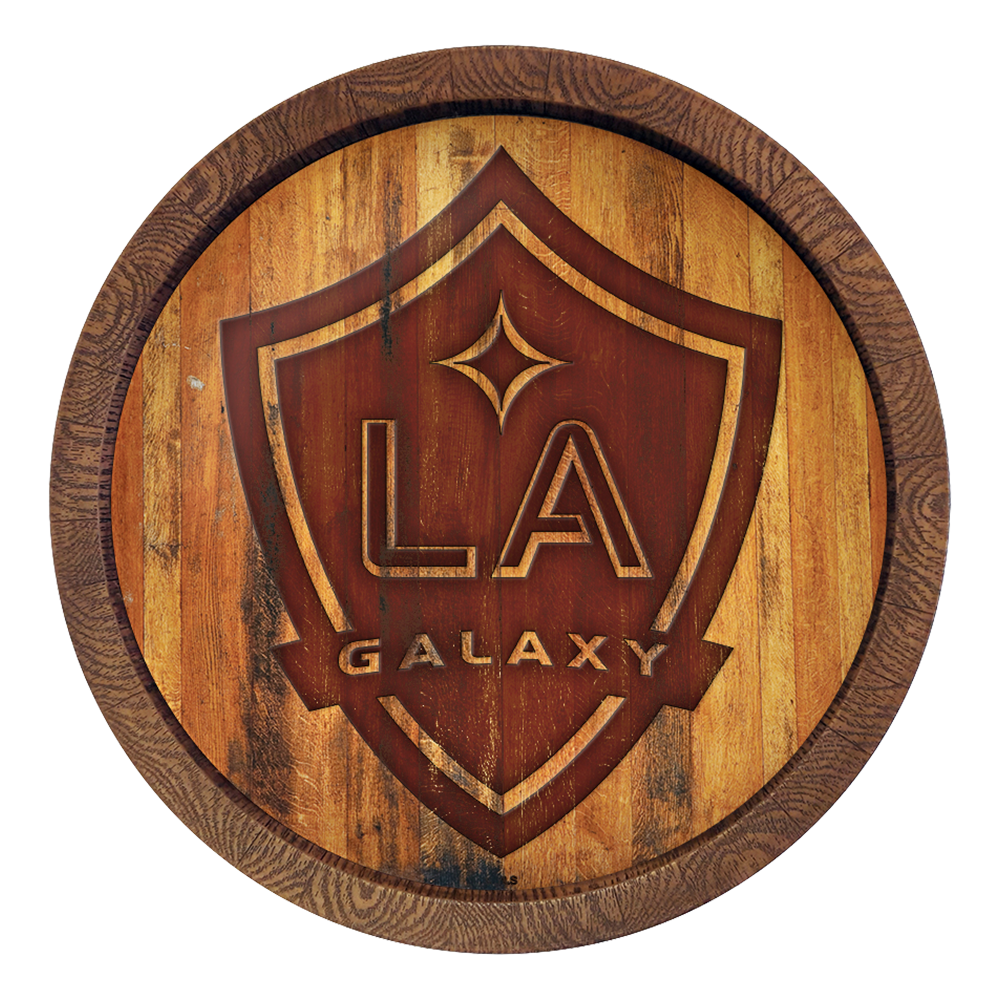 LA Galaxy: Branded "Faux" Barrel Top Sign  