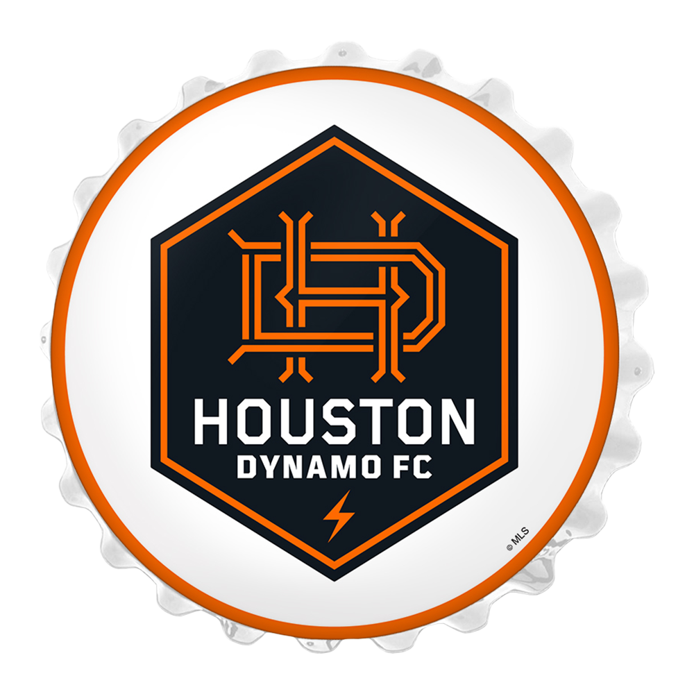 Houston Dynamo: Bottle Cap Wall Light