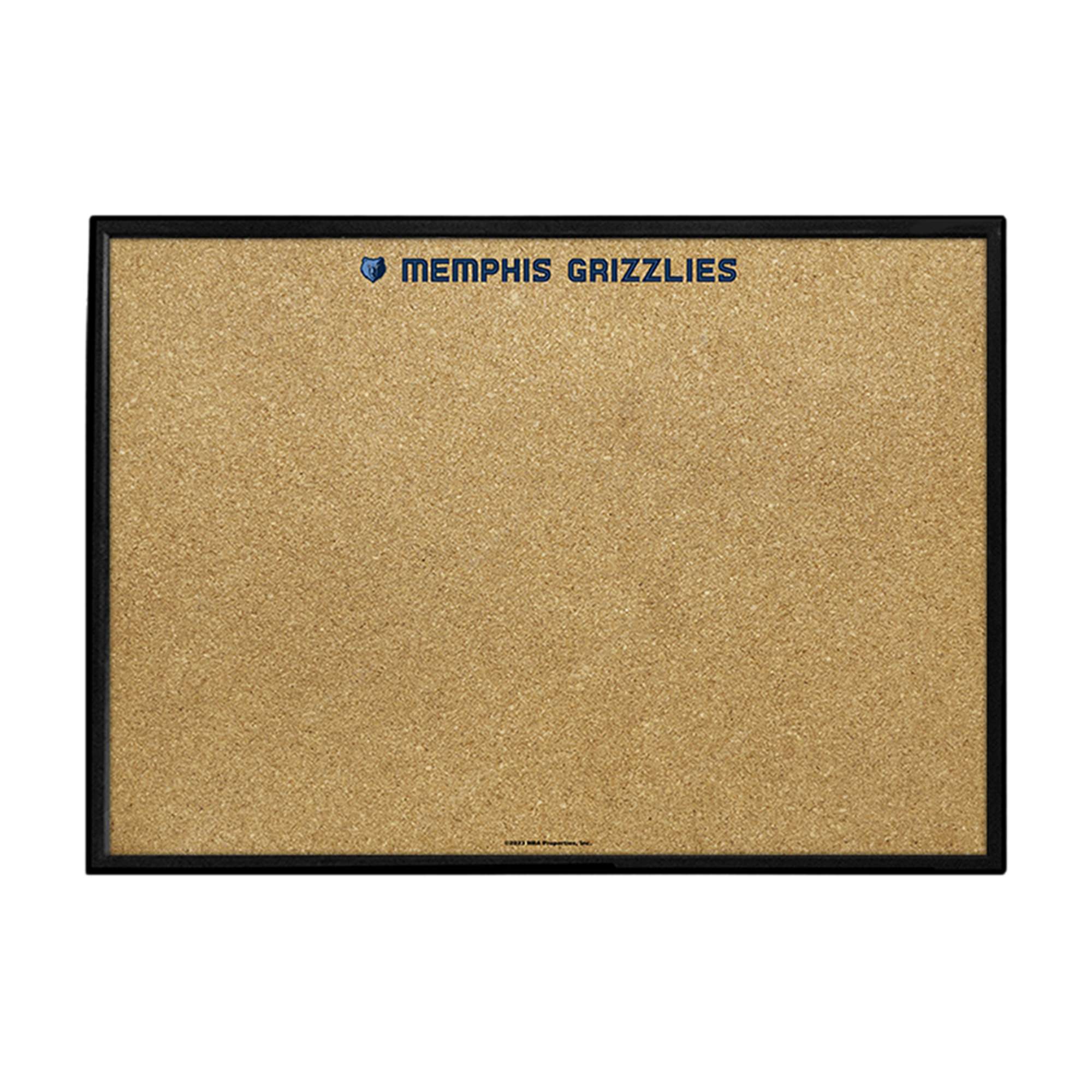 Memphis Grizzlies: Framed Corkboard