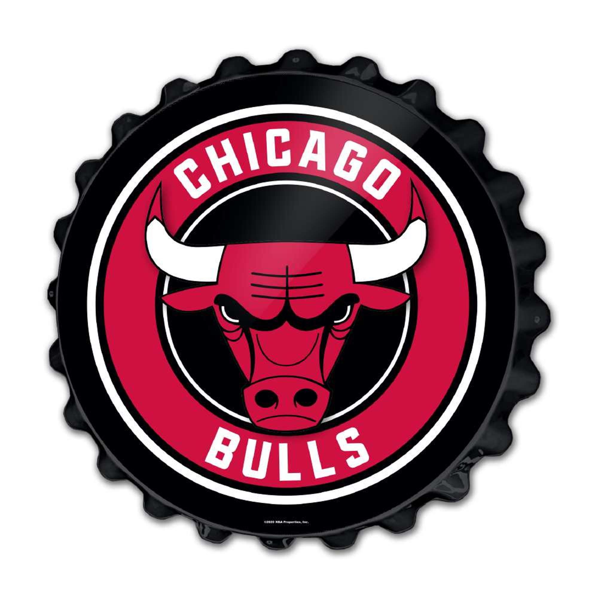 Chicago Bulls: Bottle Cap Wall Sign