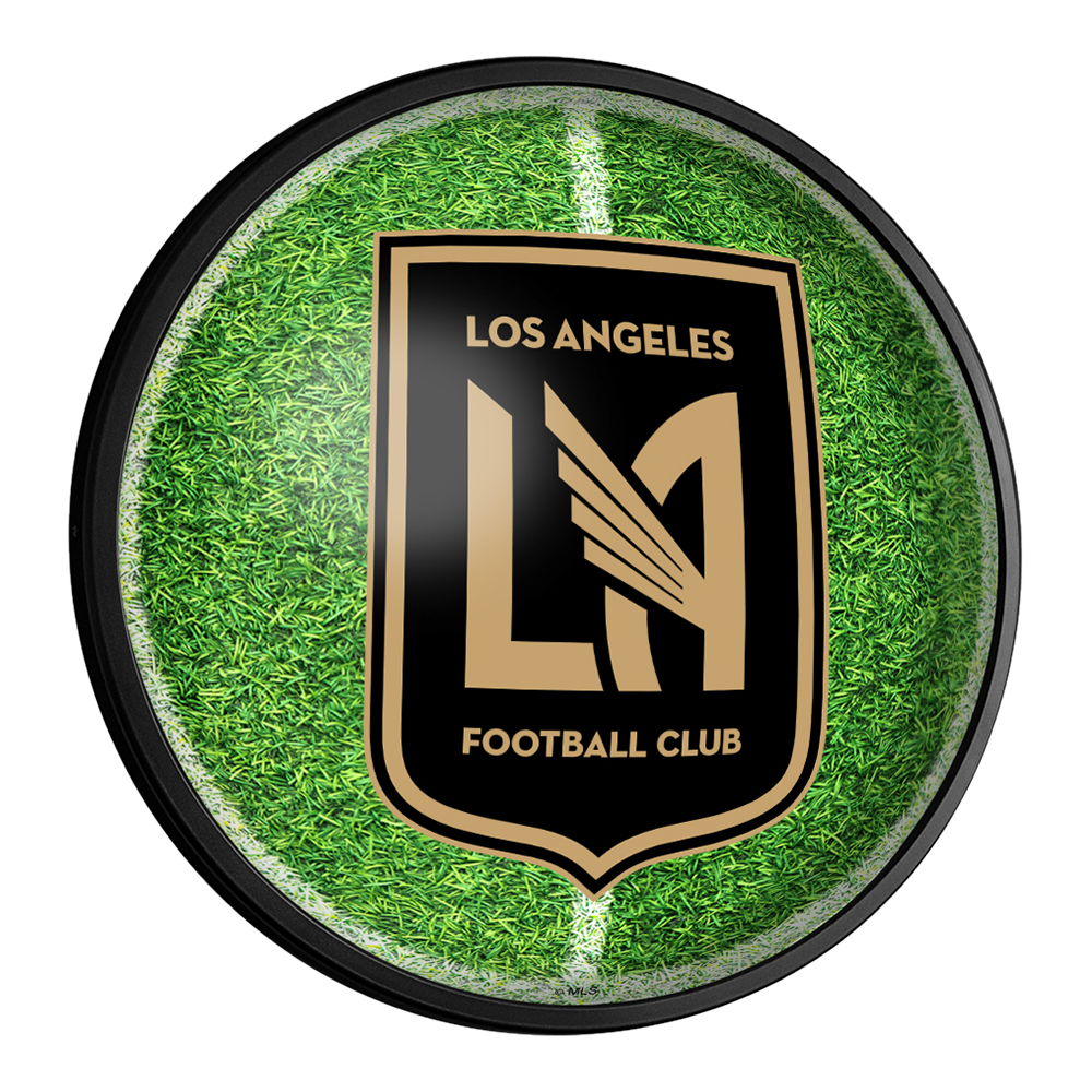 Los Angeles Football Club: Pitch - Round Slimline Lighted Wall Sign  