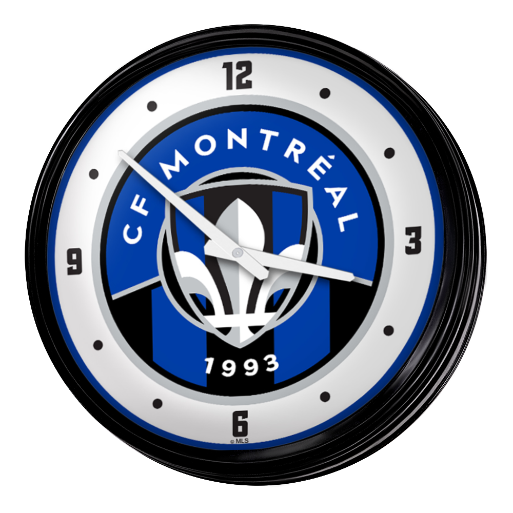 CF Montreal: Retro Lighted Wall Clock