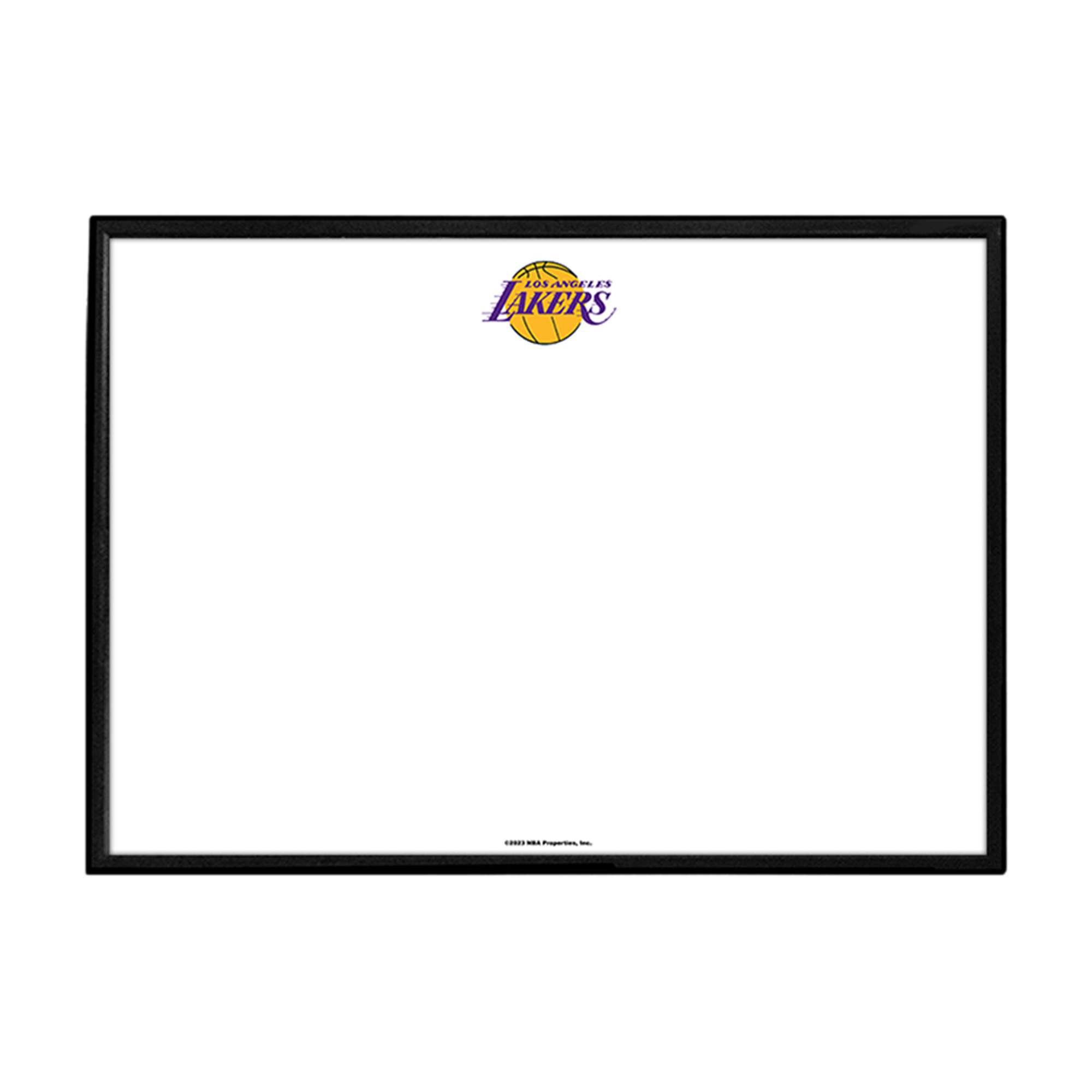Los Angeles Lakers: Framed Dry Erase Wall Sign