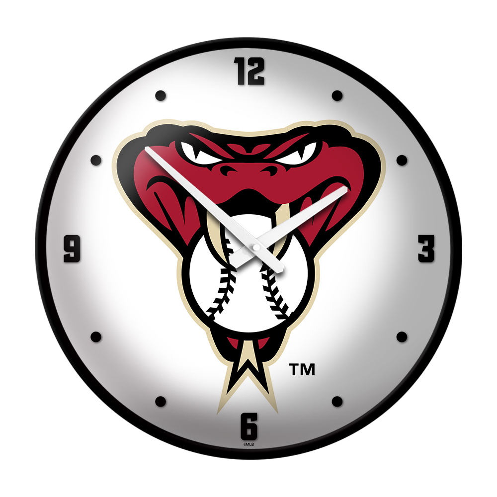 Arizona Diamondbacks: Alternate Logo - Modern Disc Wall Clock