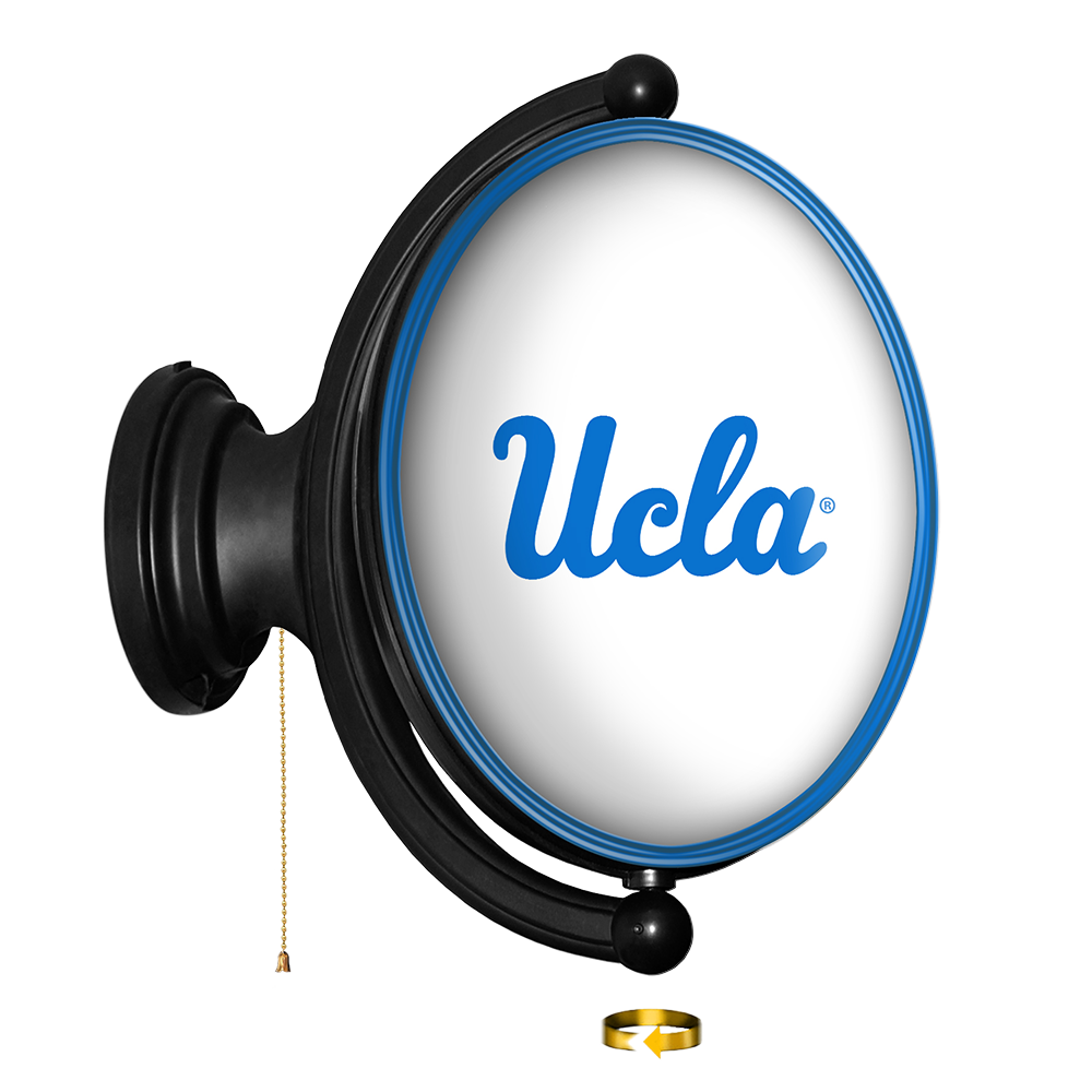 UCLA Bruins Original Oval Rotating Lighted Wall Sign