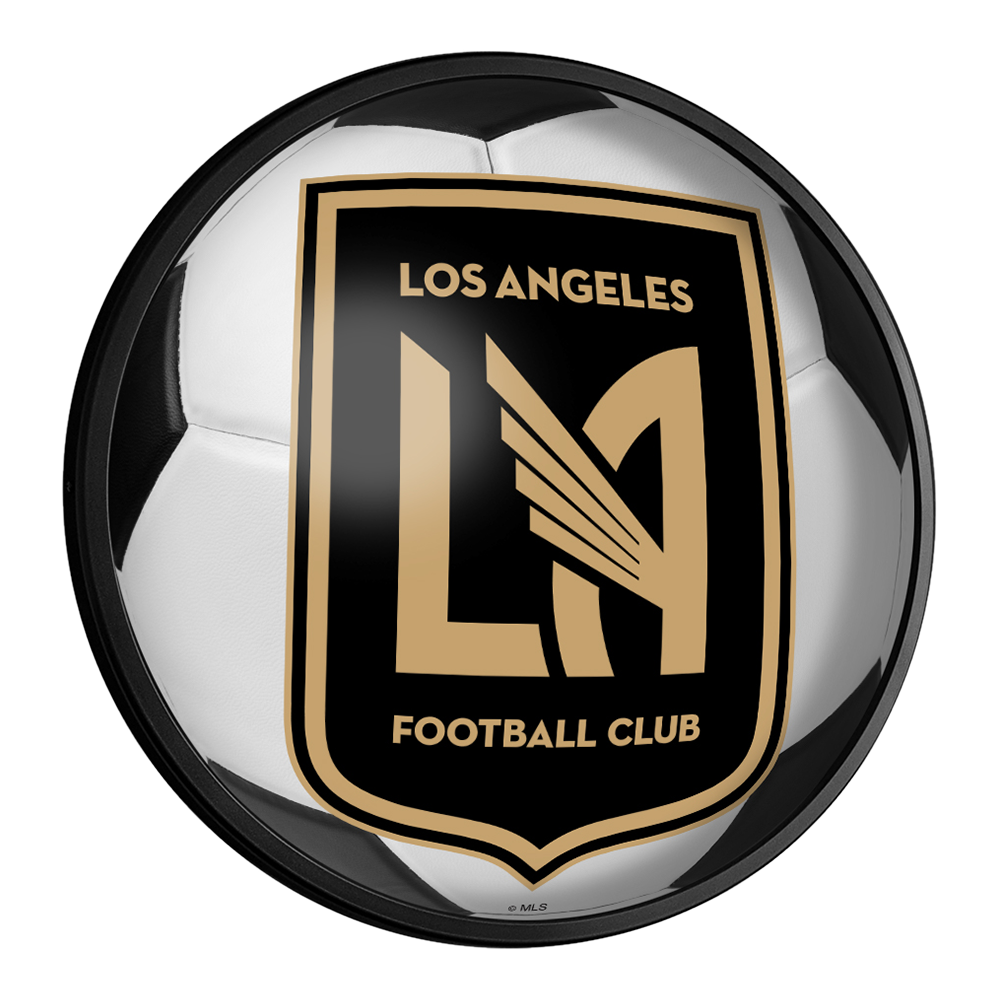 Los Angeles Football Club: Soccer - Round Slimline Lighted Wall Sign  