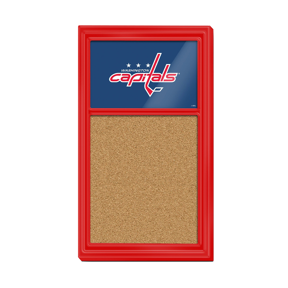Washington Capitals Cork Noteboard  