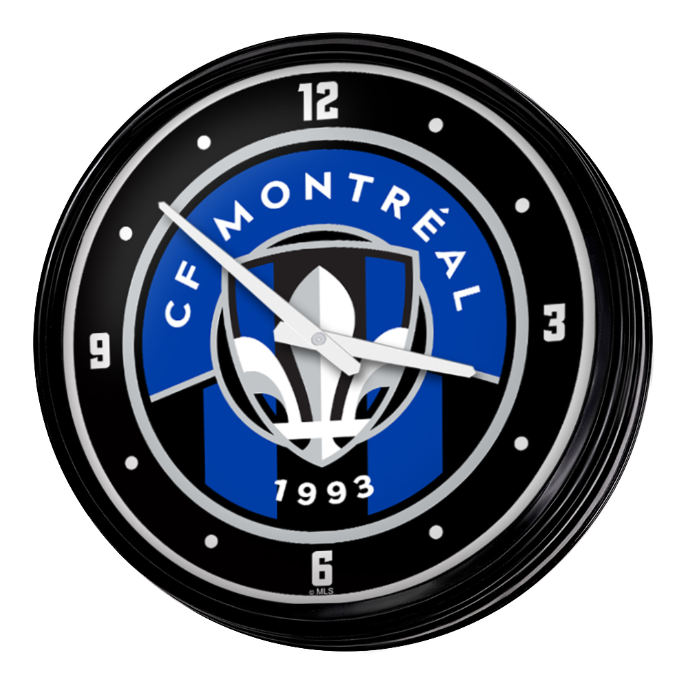 CF Montreal: Retro Lighted Wall Clock