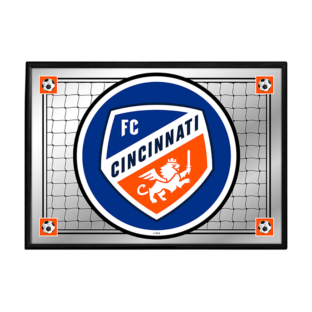 FC Cincinnati: Team Spirit - Framed Mirrored Wall Sign
