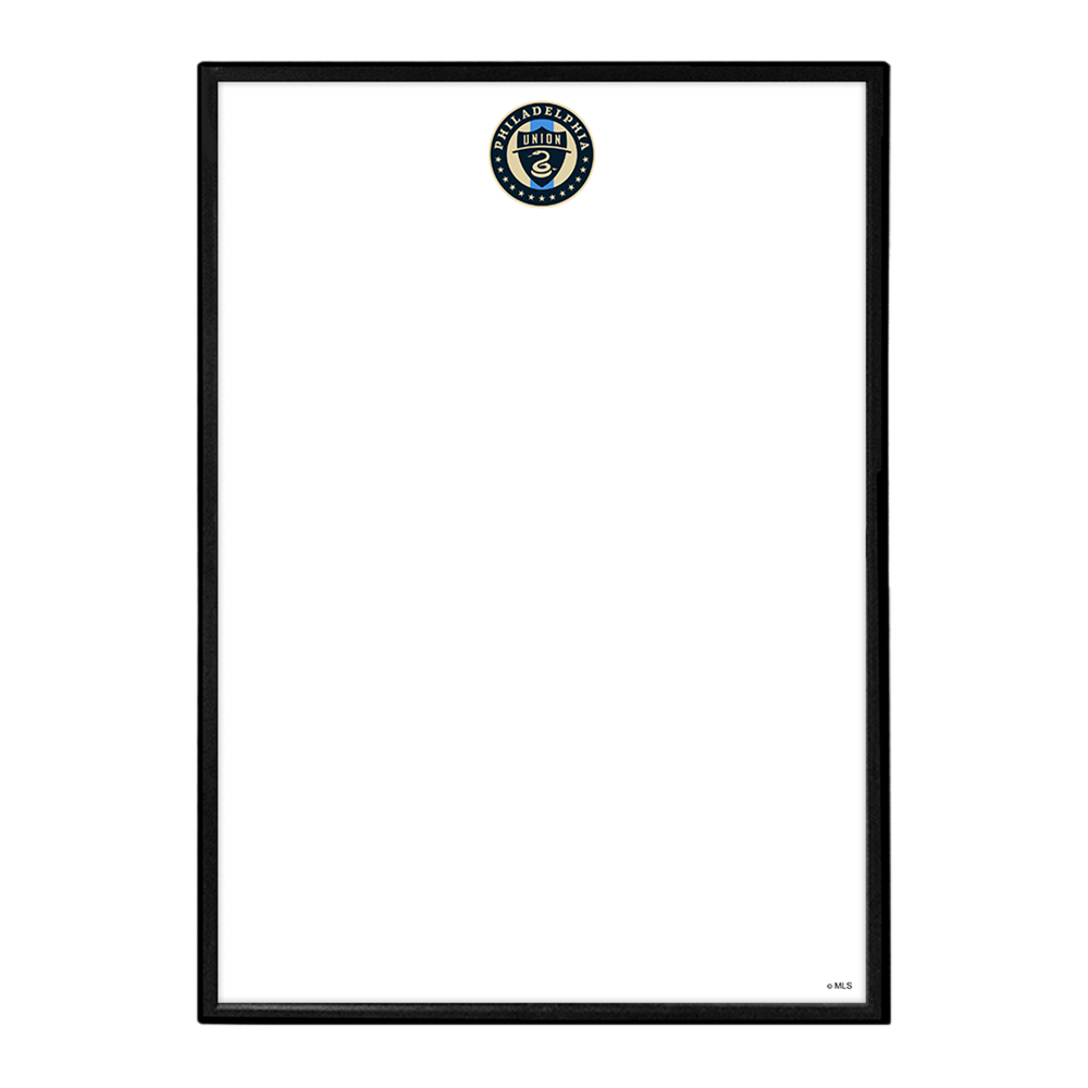 Philadelphia Union: Framed Dry Erase Wall Sign