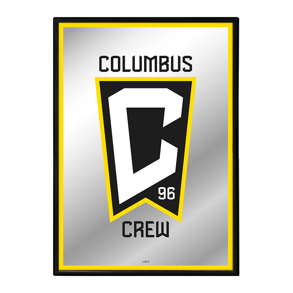 Columbus Crew: Framed Mirrored Wall Sign