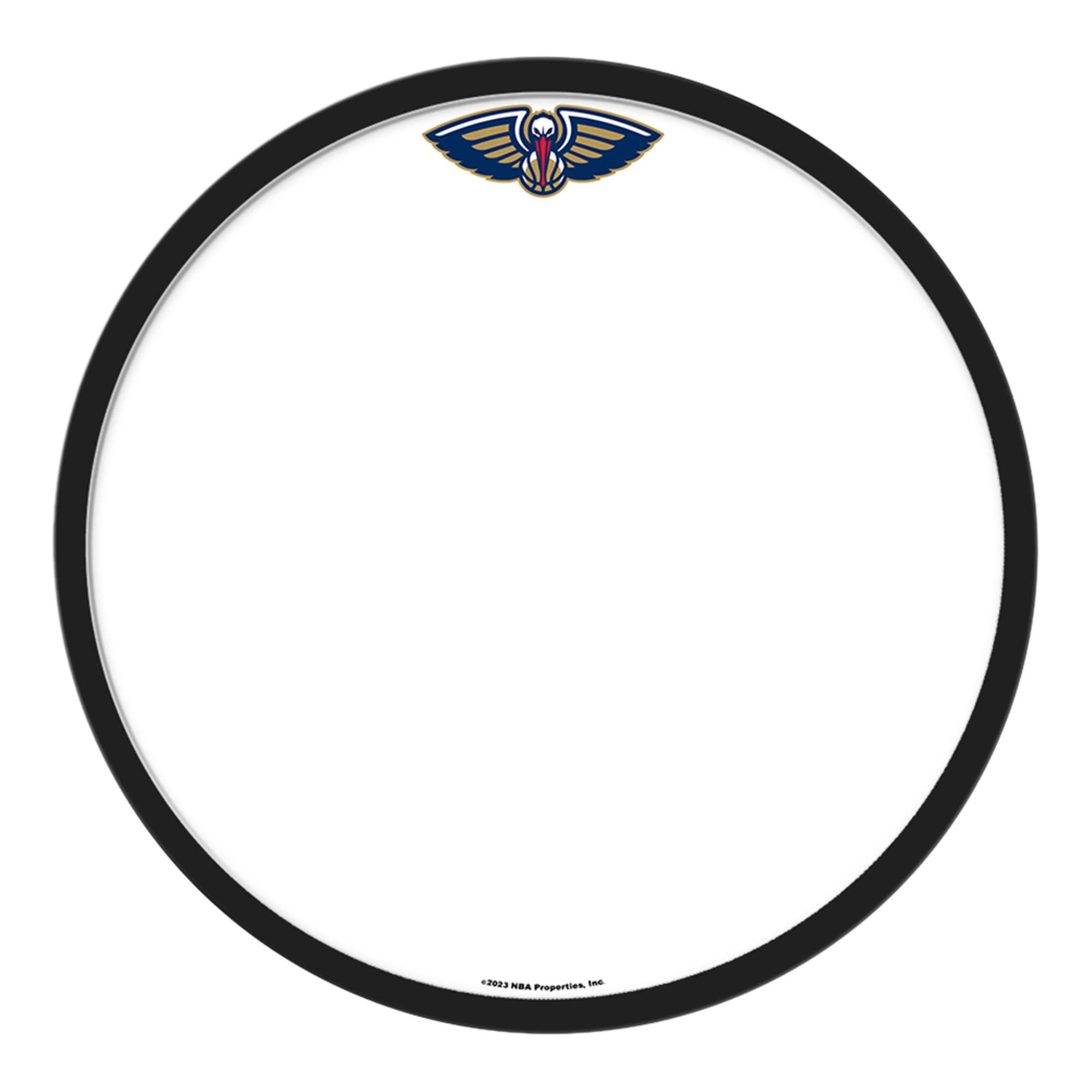 New Orleans Pelicans: Modern Disc Dry Erase Wall Sign