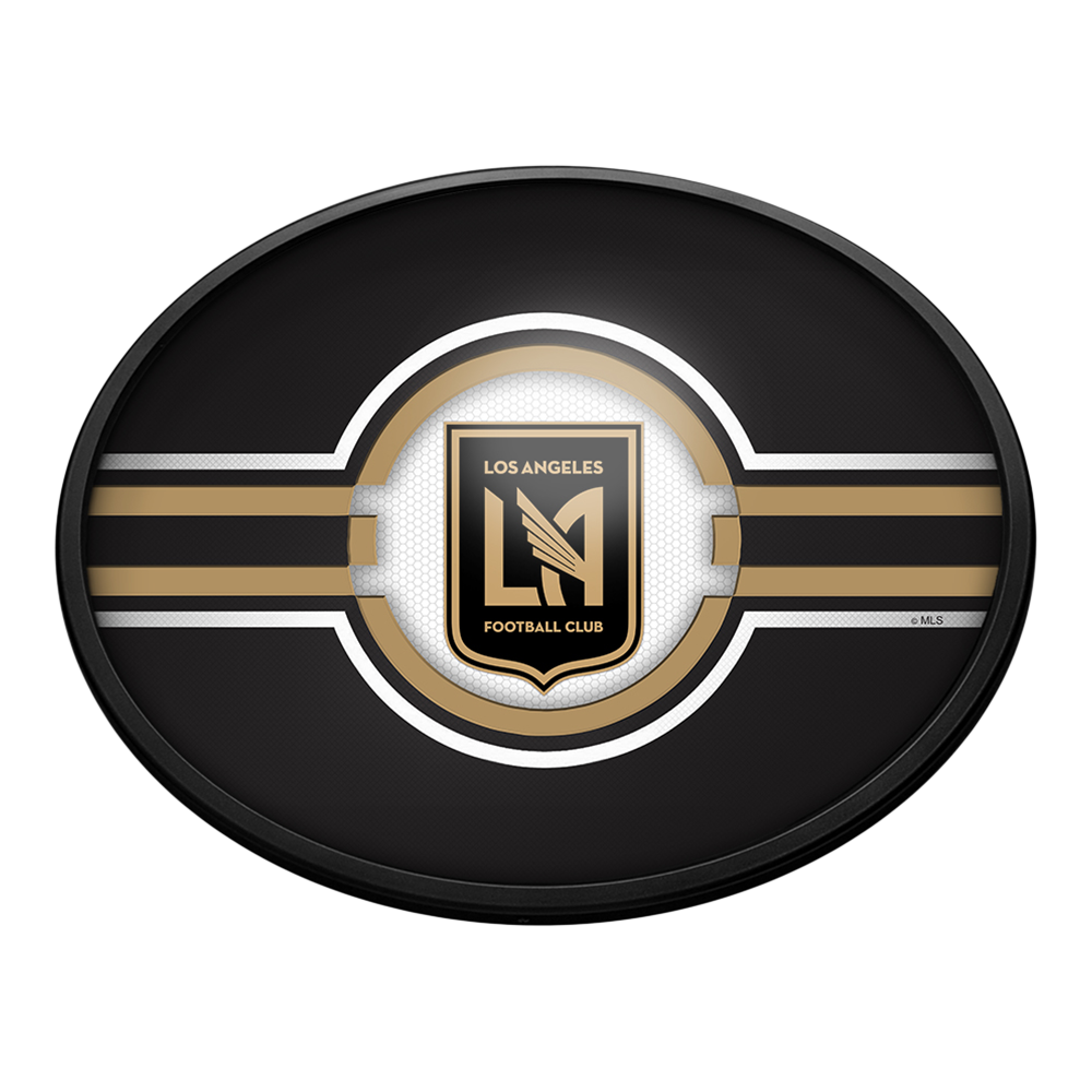 Los Angeles Football Club: Oval Slimline Lighted Wall Sign  