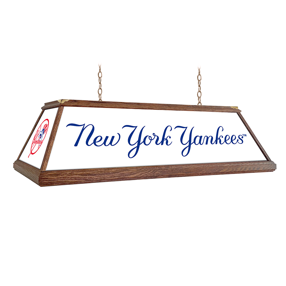 New York Yankees Premium Wood Pool Table Light  