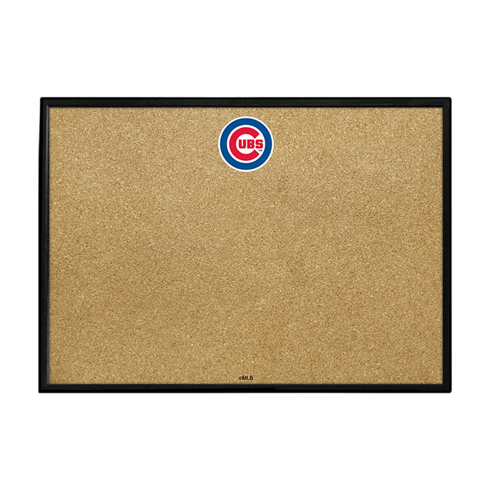 Chicago Cubs Framed Corkboard  