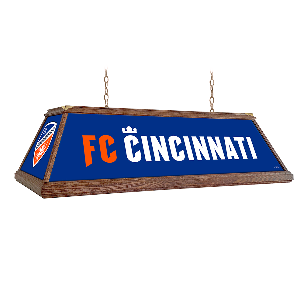 FC Cincinnati: Premium Wood Pool Table Light  