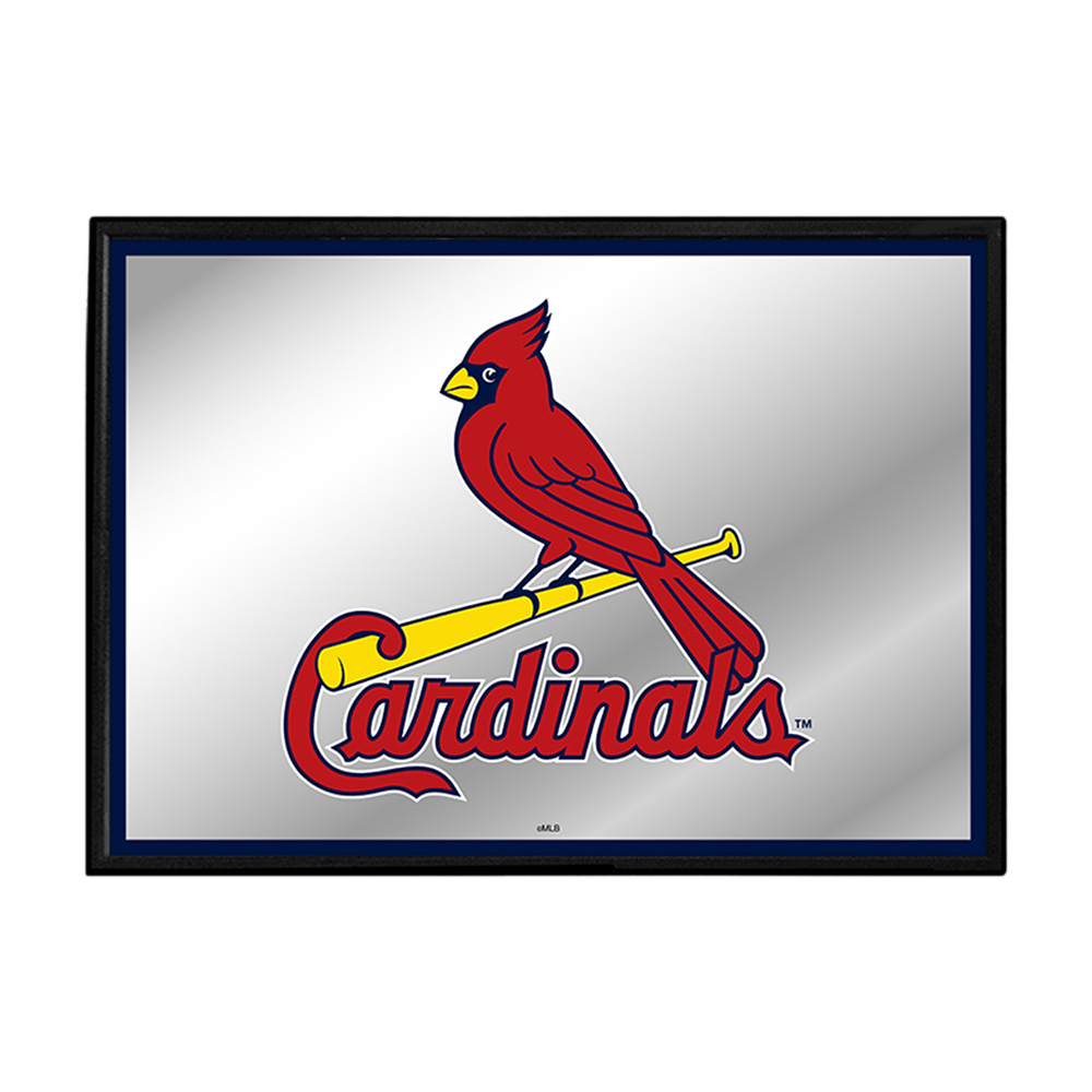 St. Louis Cardinals Framed Mirrored Wall Sign  