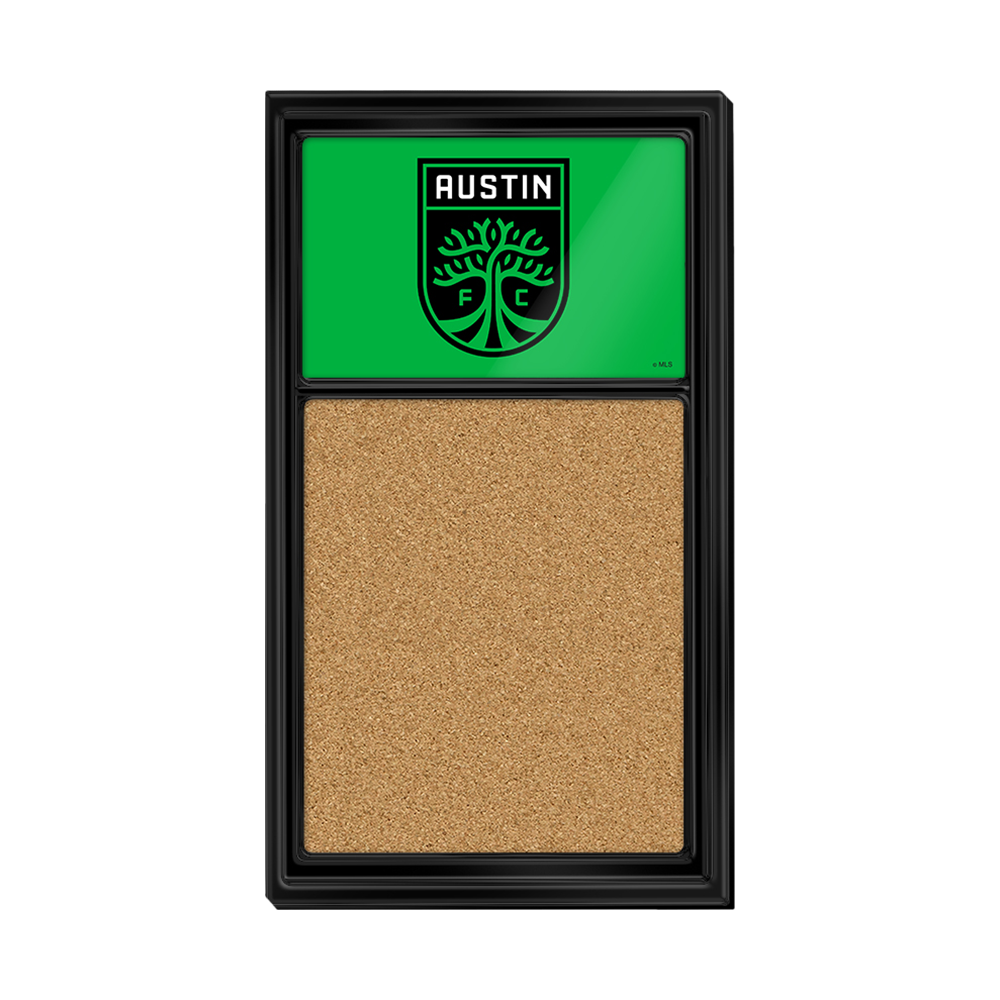 Austin F.C.: Cork Note Board Button Pot