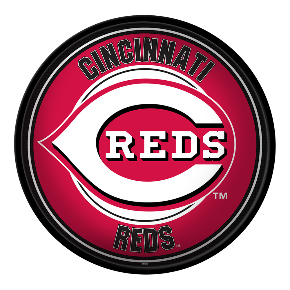 Cincinnati Reds Modern Disc Wall Sign  