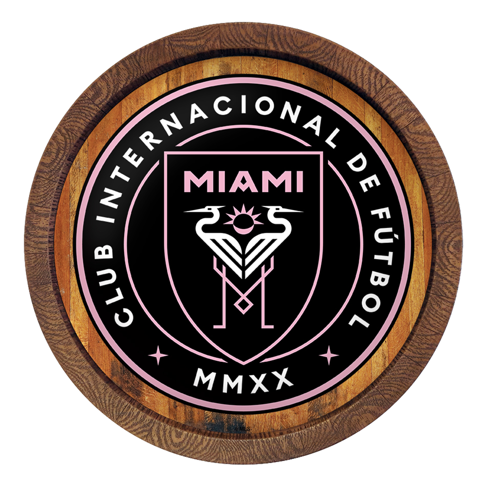 Inter Miami CF: "Faux" Barrel Top Sign  