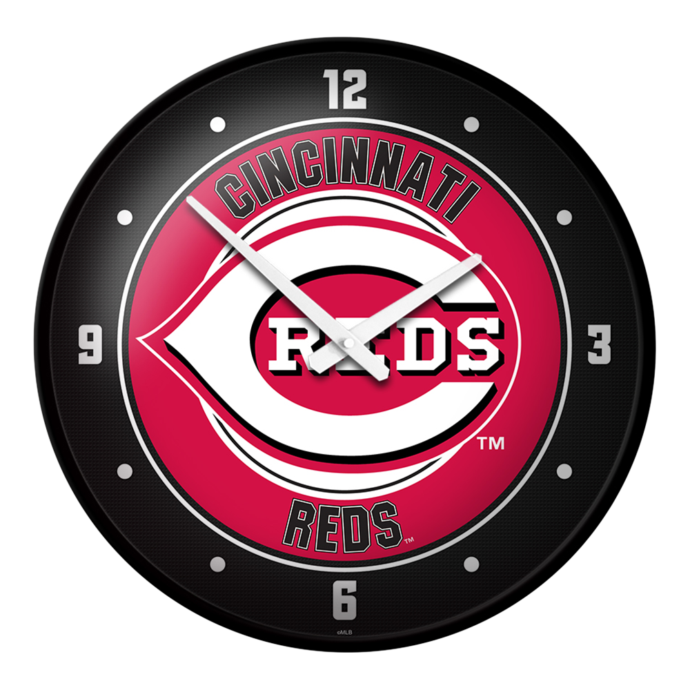 Cincinnati Reds Modern Disc Wall Clock  