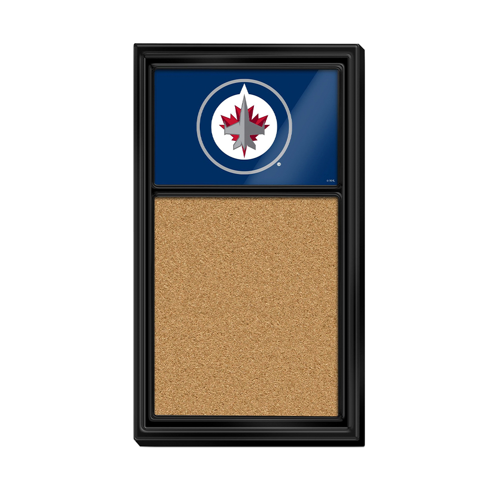 Winnipeg Jets Cork Noteboard  