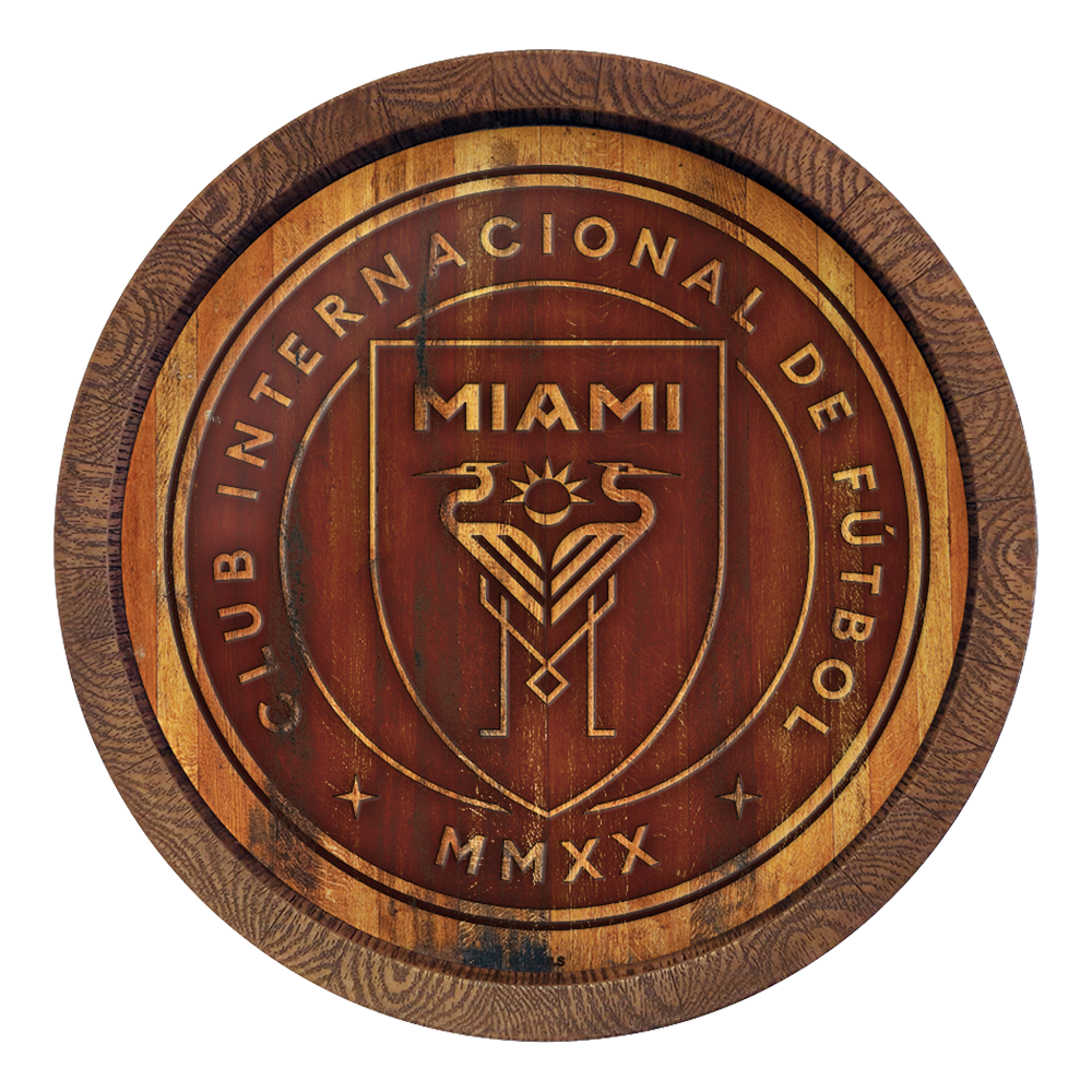 Inter Miami CF: Branded "Faux" Barrel Top Sign  