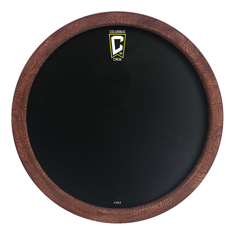 Columbus Crew: Chalkboard "Faux" Barrel Top Sign  