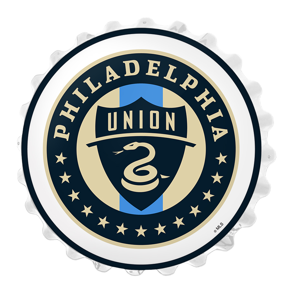 Philadelphia Union: Bottle Cap Wall Light  