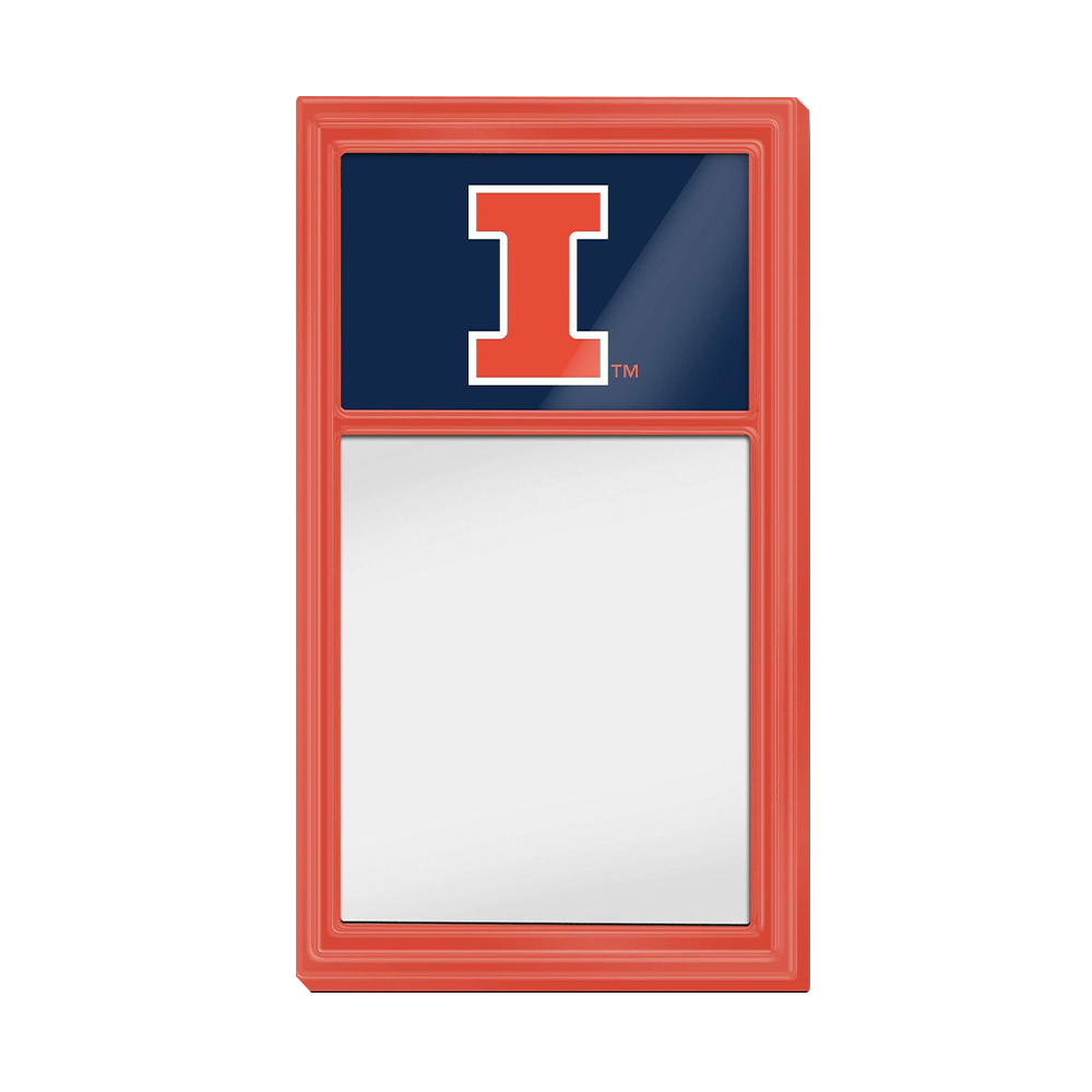 Illinois Fighting Illini Dry Erase Note Board