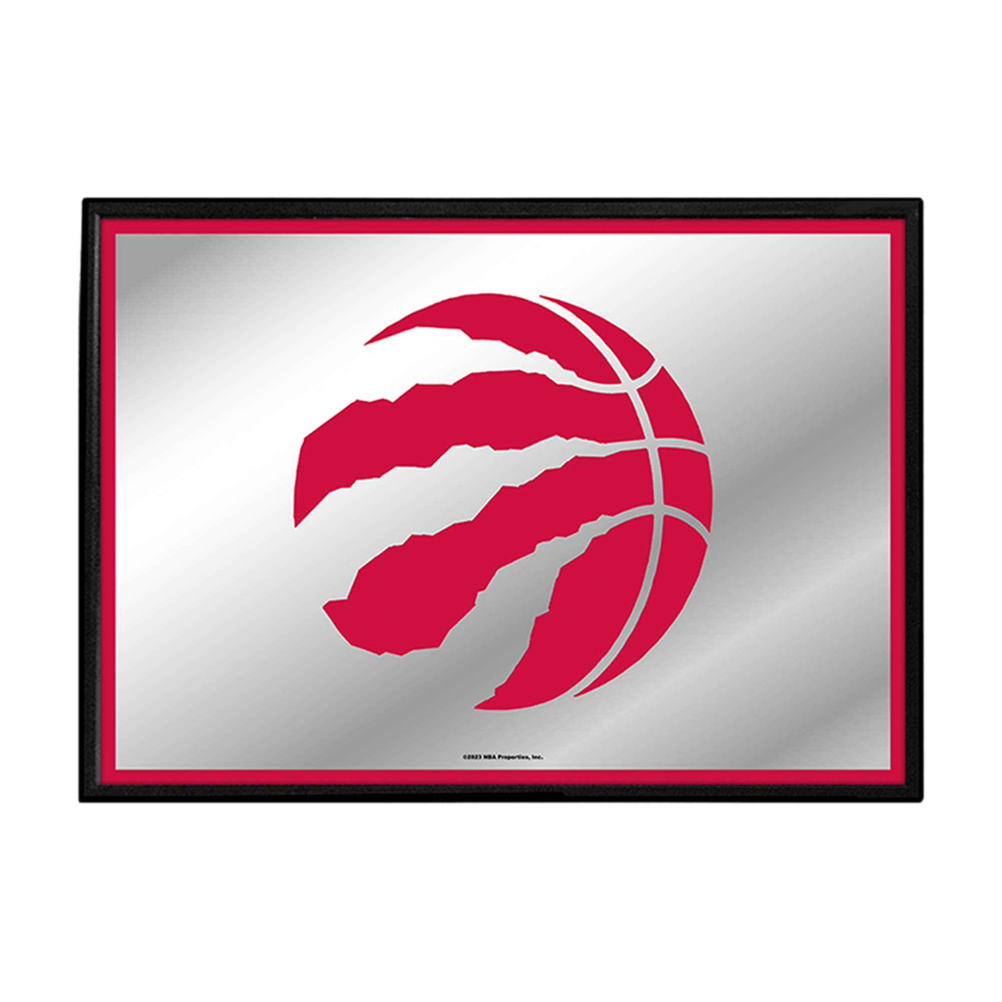 Toronto Raptors: Framed Mirrored Wall Sign