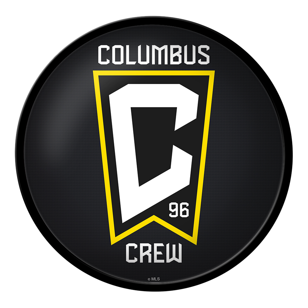 Columbus Crew: Modern Disc Wall Sign
