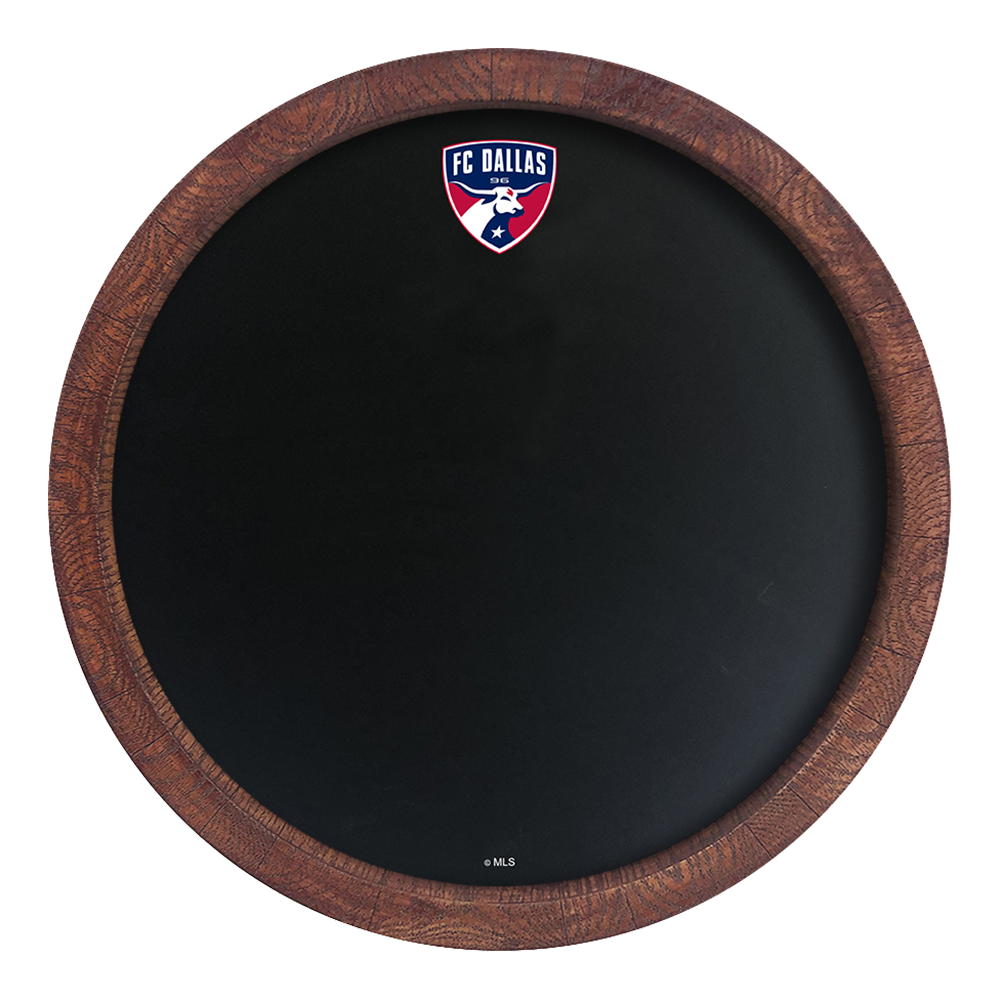 FC Dallas: Chalkboard "Faux" Barrel Top Sign  